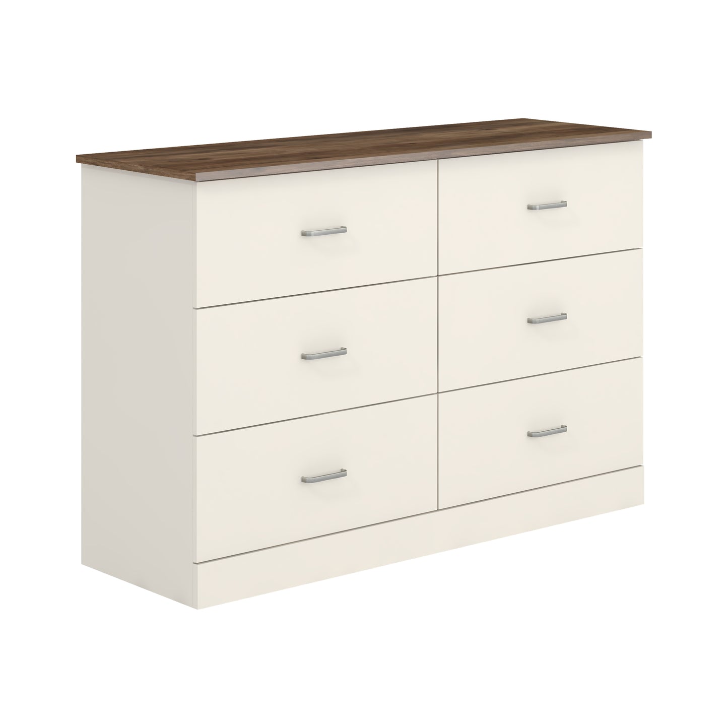 Galano 6-Drawer Double Dresser with Interlock Safety 47.0" W × 15.6" D × 31.7" H