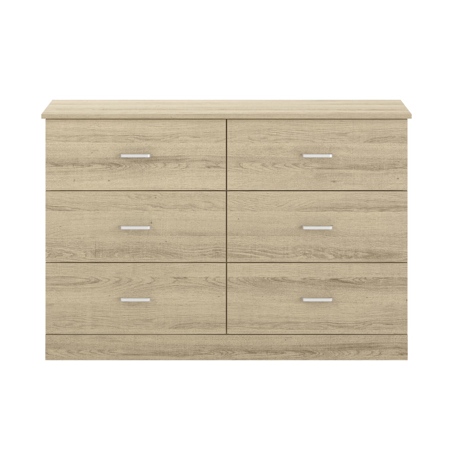 Galano 6-Drawer Double Dresser with Interlock Safety 47.0" W × 15.6" D × 31.7" H