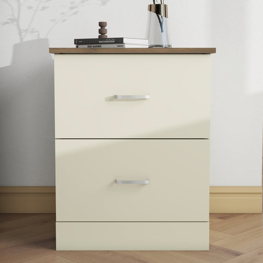 Galano 2-Drawer Nightstands with Storage 18.7" W × 15.7" D × 23.7" H