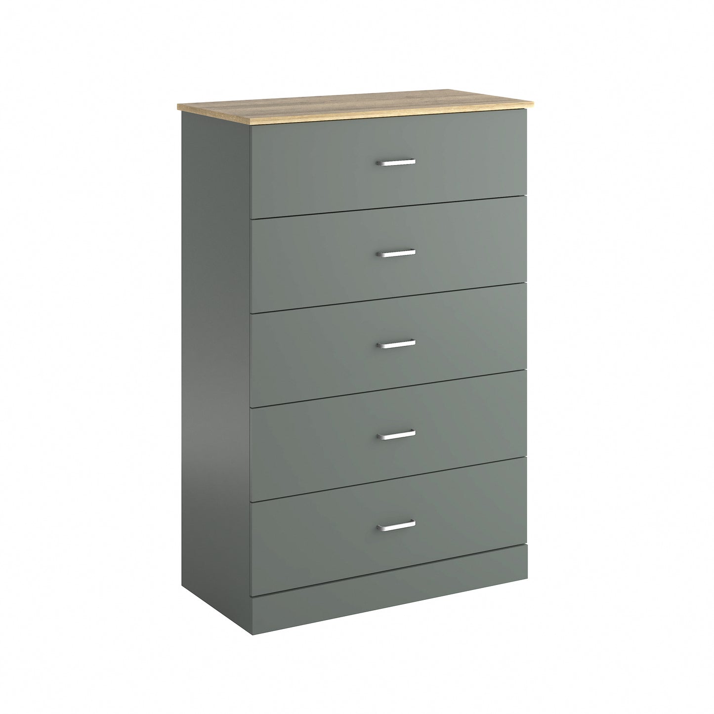 Galano 5-Drawer Dresser with Interlock Safety 31.3" W × 15.6" D × 47.2" H