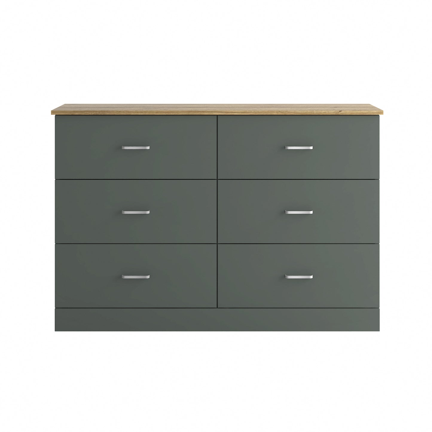 Galano 6-Drawer Double Dresser with Interlock Safety 47.0" W × 15.6" D × 31.7" H