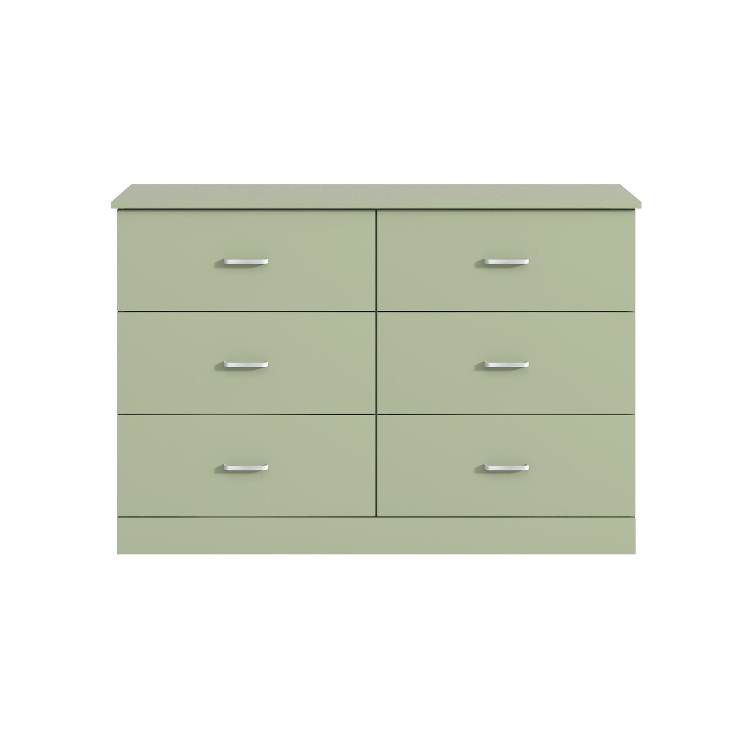 Galano 6-Drawer Double Dresser with Interlock Safety 47.0" W × 15.6" D × 31.7" H