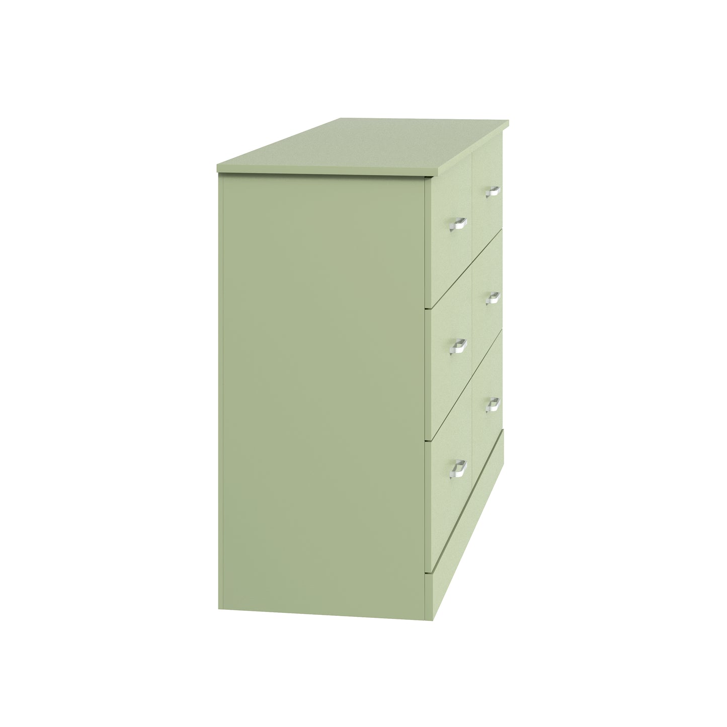 Galano 6-Drawer Double Dresser with Interlock Safety 47.0" W × 15.6" D × 31.7" H