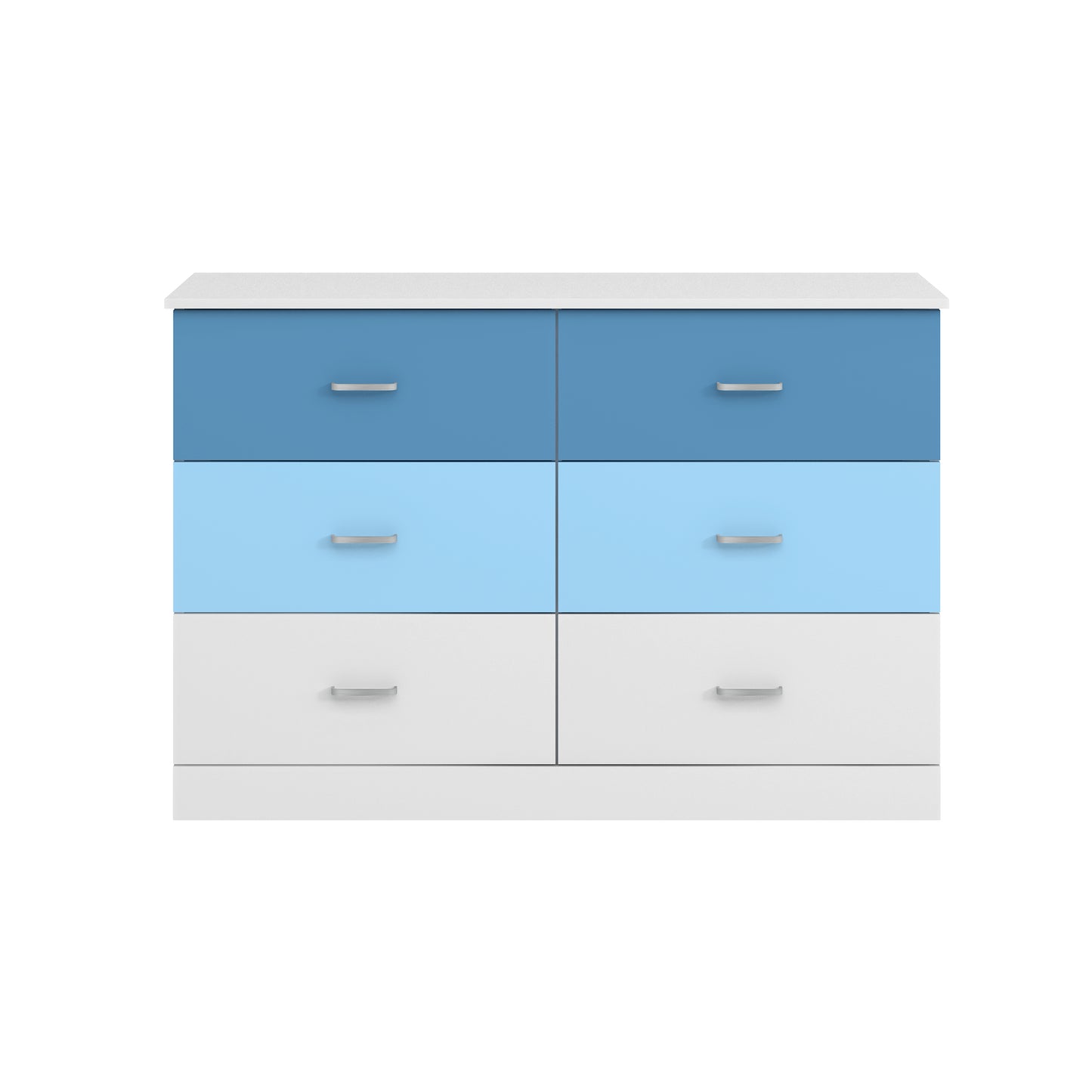 Galano 6-Drawer Double Dresser with Interlock Safety 47.0" W × 15.6" D × 31.7" H