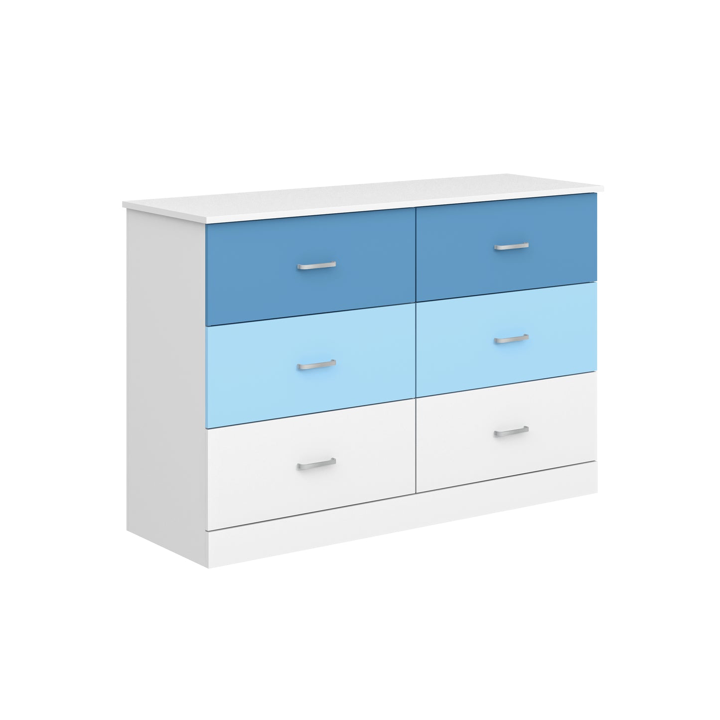 Galano 6-Drawer Double Dresser with Interlock Safety 47.0" W × 15.6" D × 31.7" H