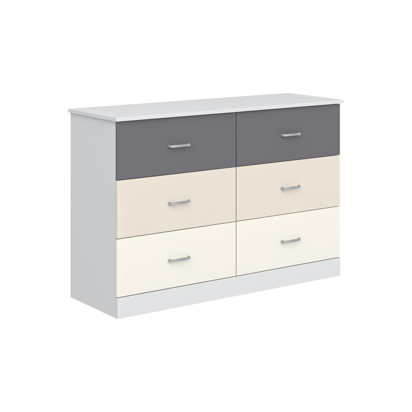 Galano 6-Drawer Double Dresser with Interlock Safety 47.0" W × 15.6" D × 31.7" H