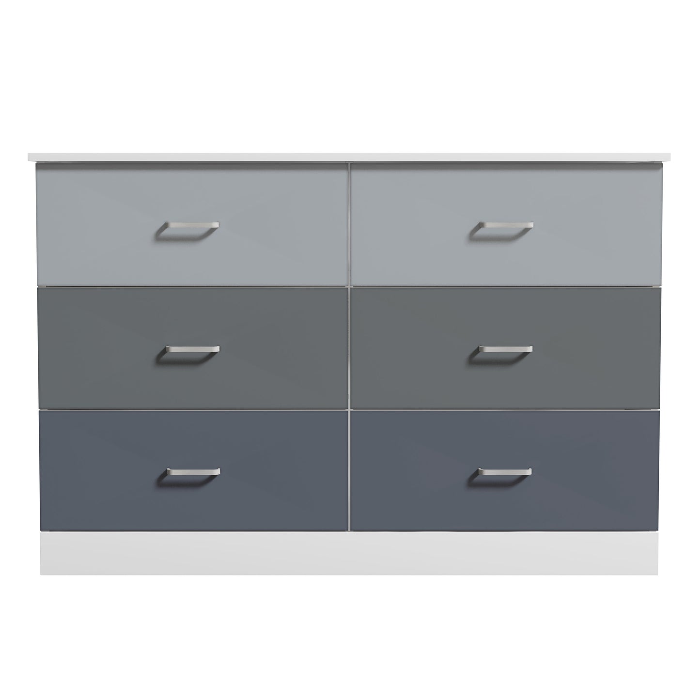 Galano 6-Drawer Double Dresser with Interlock Safety 47.0" W × 15.6" D × 31.7" H