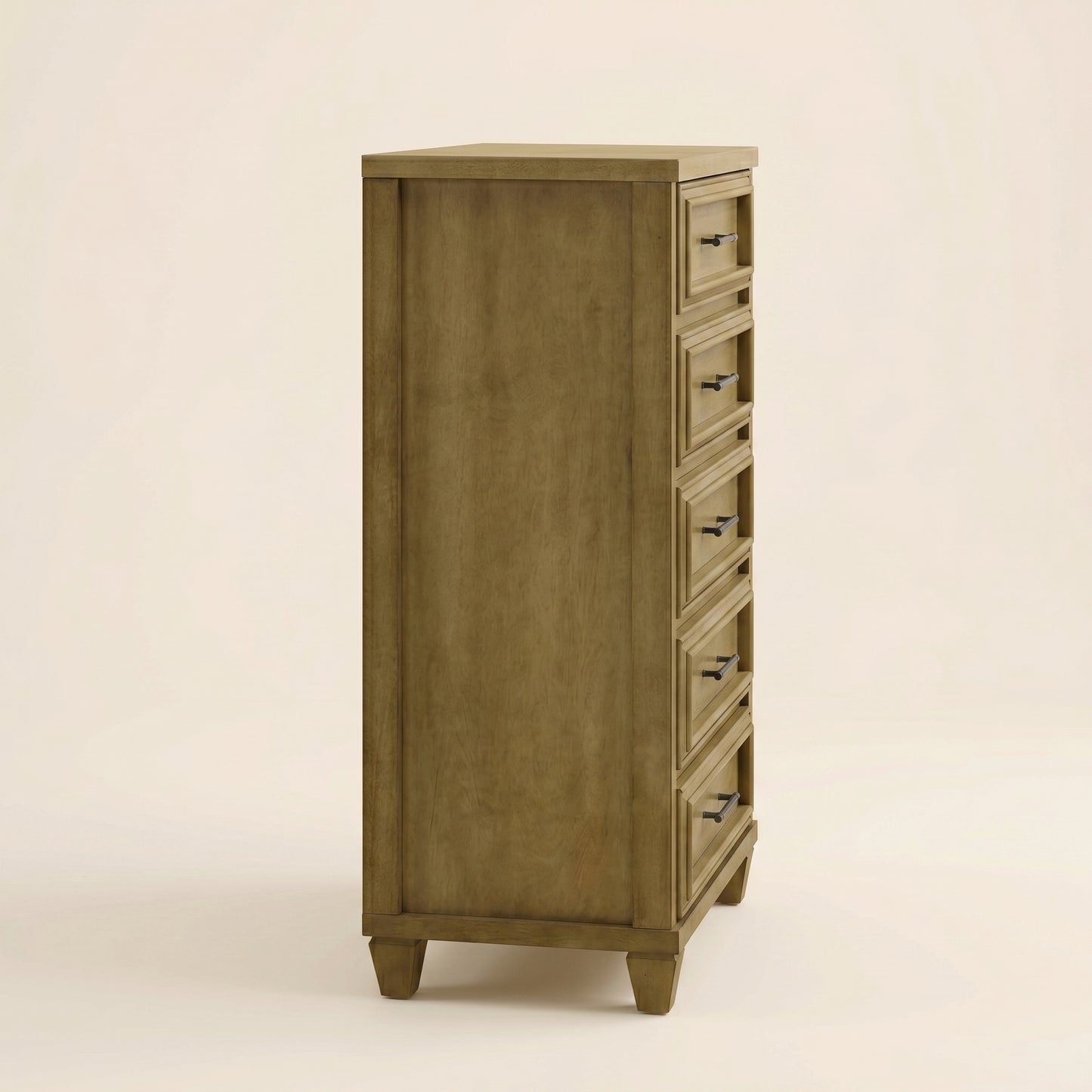 GALANO 5-Drawer Chest, Manufactured Wood, 28.7" Wide, 1 Piece