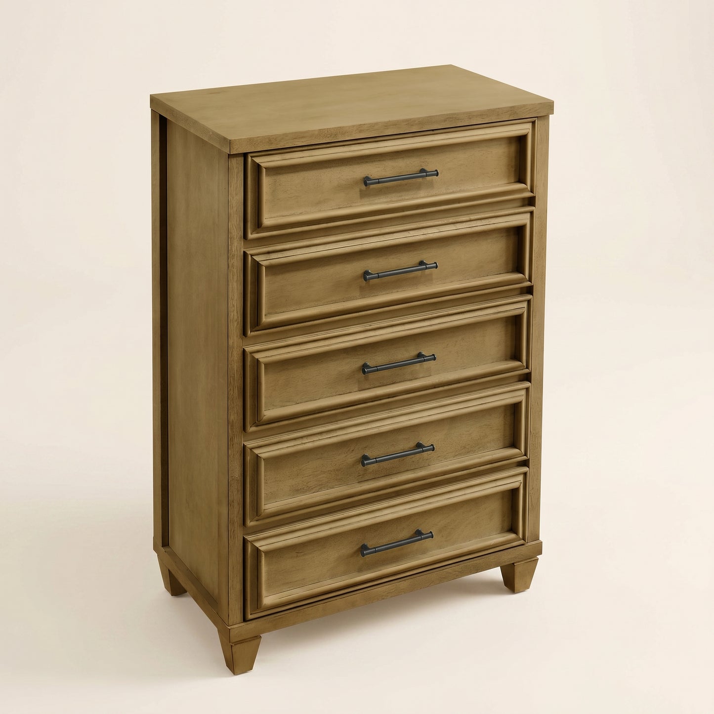 GALANO 5-Drawer Chest, Manufactured Wood, 28.7" Wide, 1 Piece