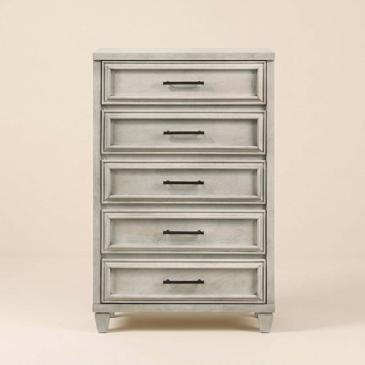GALANO 5-Drawer Chest, Manufactured Wood, 28.7" Wide, 1 Piece