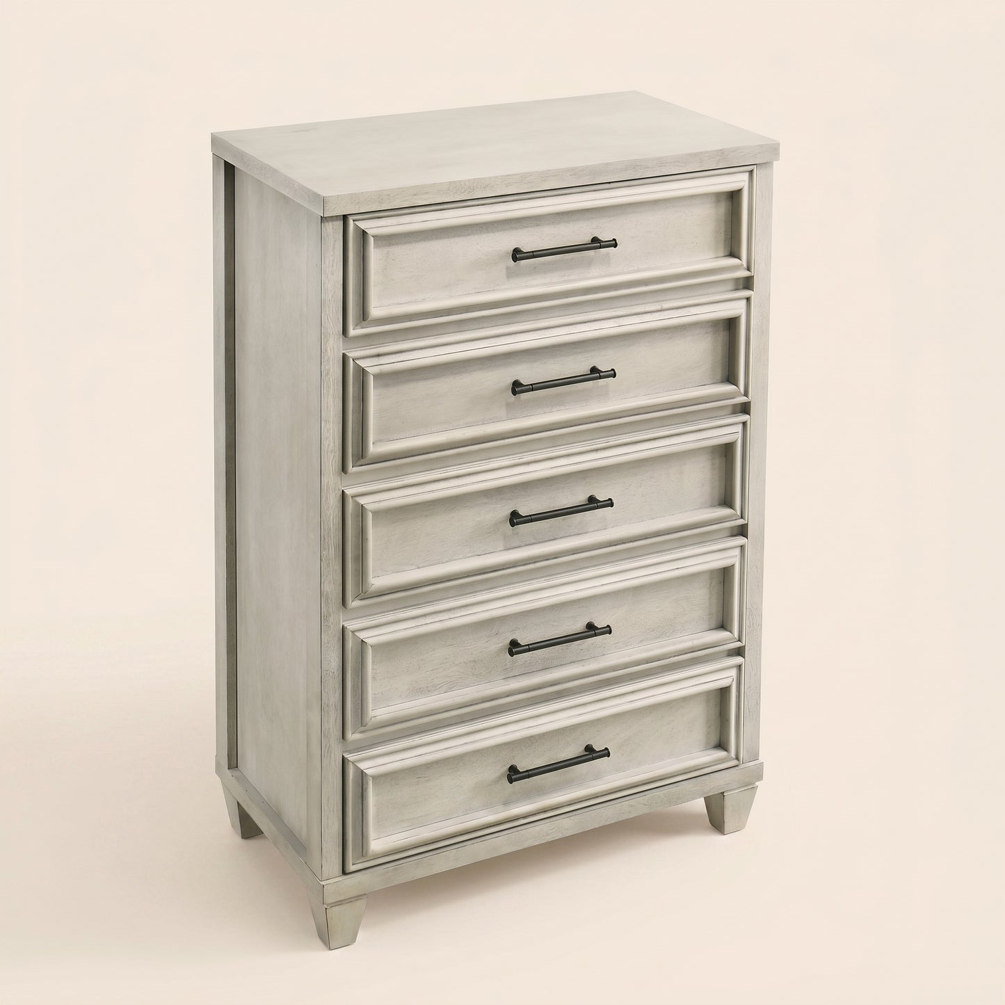 GALANO 5-Drawer Chest, Manufactured Wood, 28.7" Wide, 1 Piece