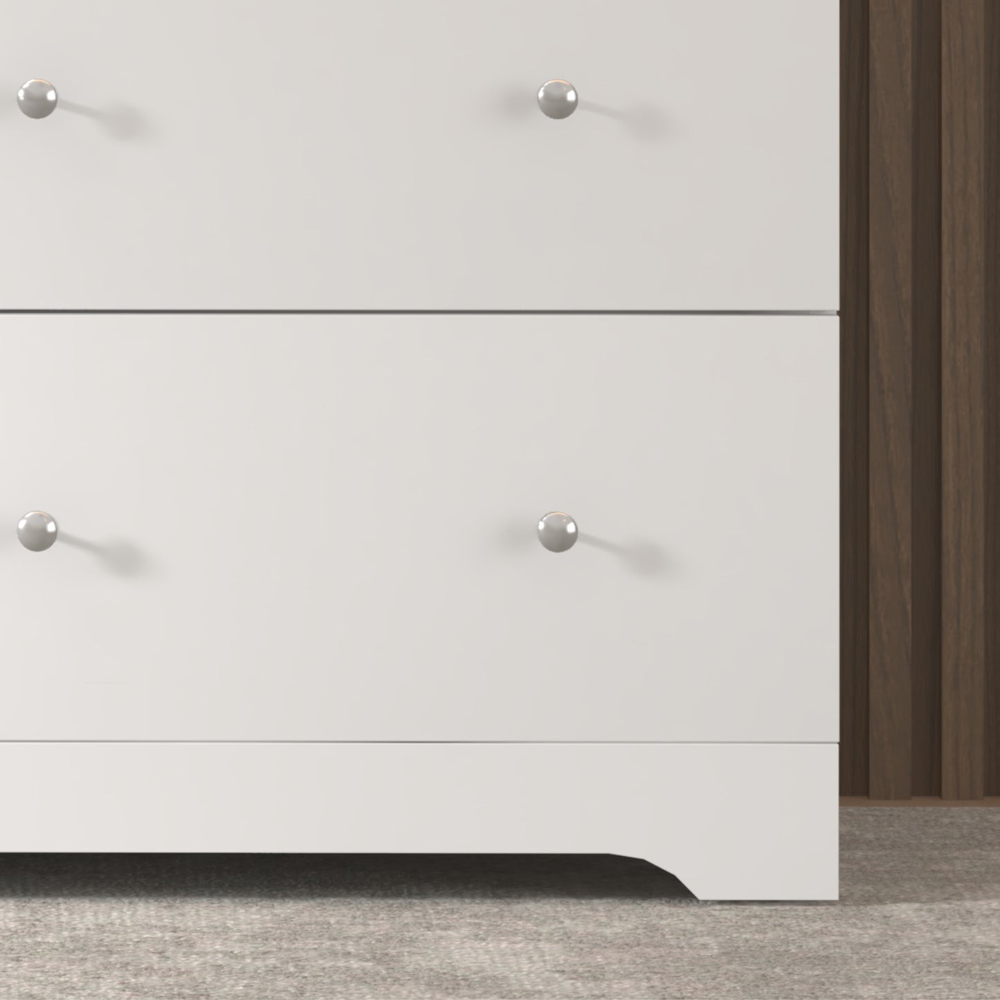 Galano 6-Drawer Double Dresser with Interlock Safety 47.0" W × 15.6" D × 31.7" H