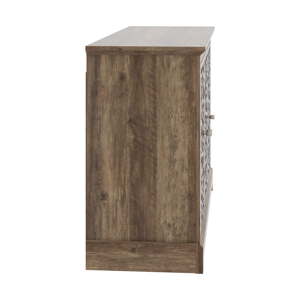 GALANO 45.7" 3-Door Sideboard with Adjustable Shelves and Cable Management