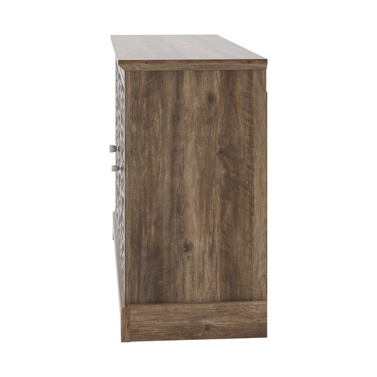 GALANO 45.7" 3-Door Sideboard with Adjustable Shelves and Cable Management