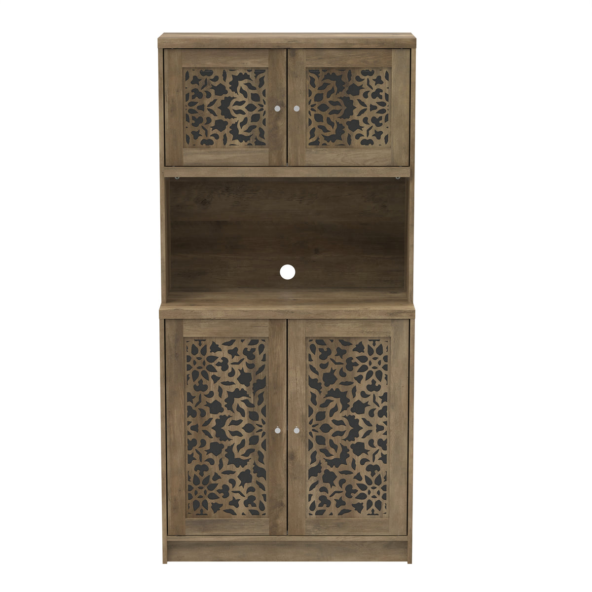 GALANO Kitchen Pantry Cabinet with 4 Doors, 61.5 in. Tall