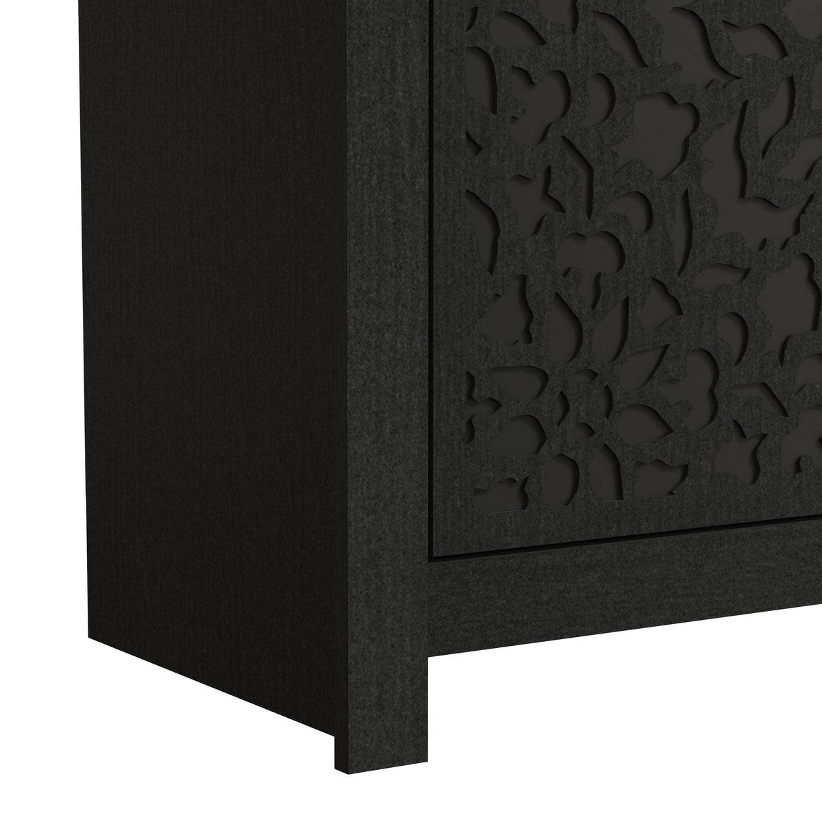 GALANO 58.4" Sideboard with 4 Doors and Adjustable Shelves