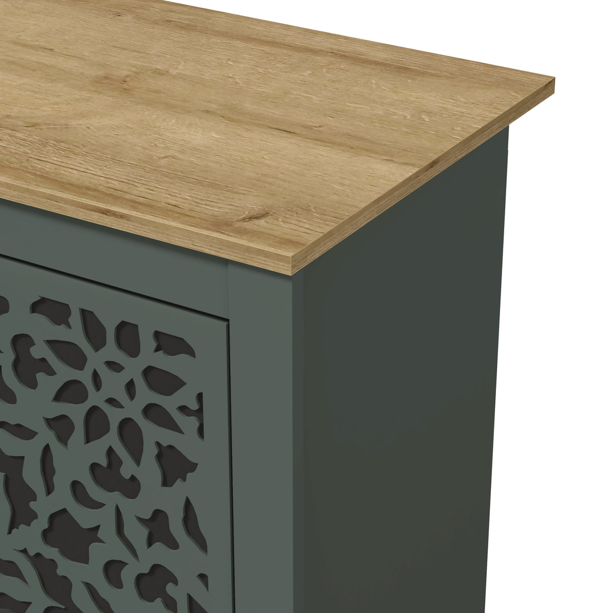 GALANO 58.4" Sideboard with 4 Doors and Adjustable Shelves