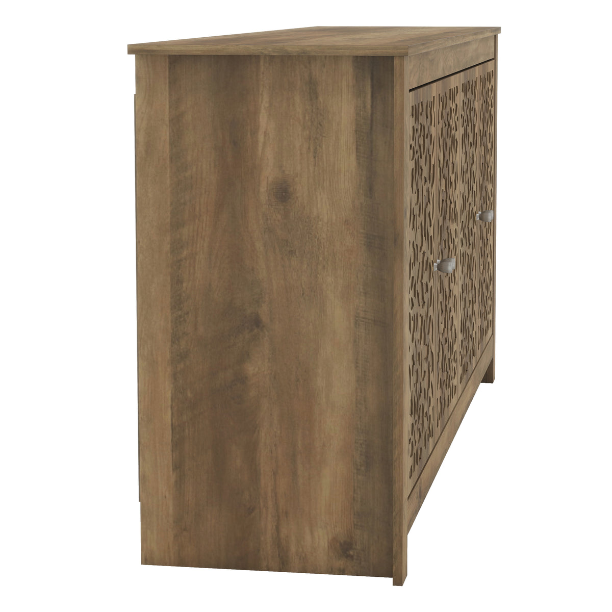 GALANO 45.7" 3-Door Sideboard with Adjustable Shelves and Cable Management