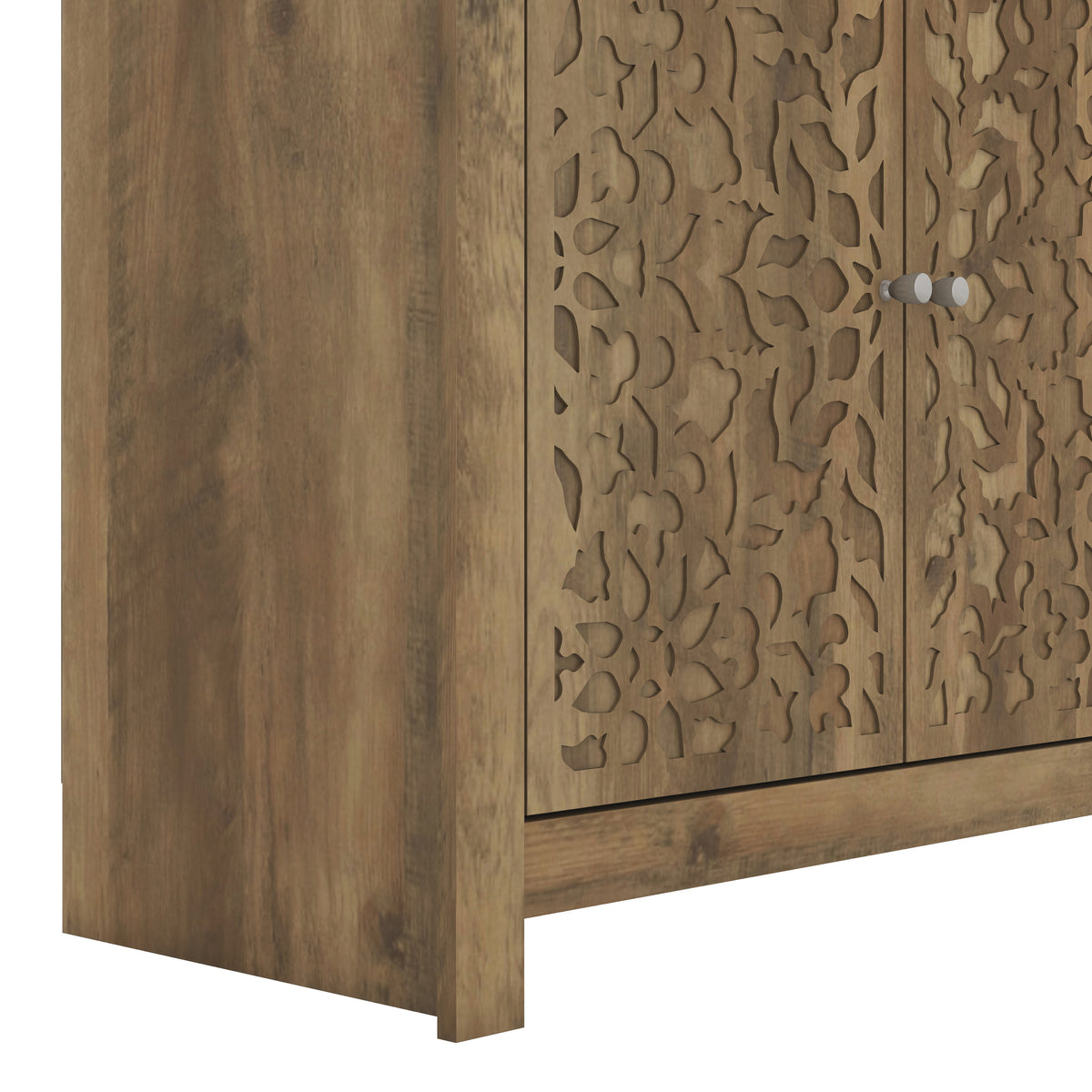 GALANO 45.7" 3-Door Sideboard with Adjustable Shelves and Cable Management