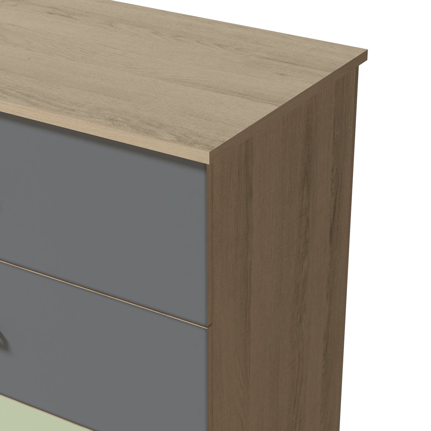 Galano 5-Drawer Dresser with Interlock Safety 31.3" W × 15.6" D × 47.2" H