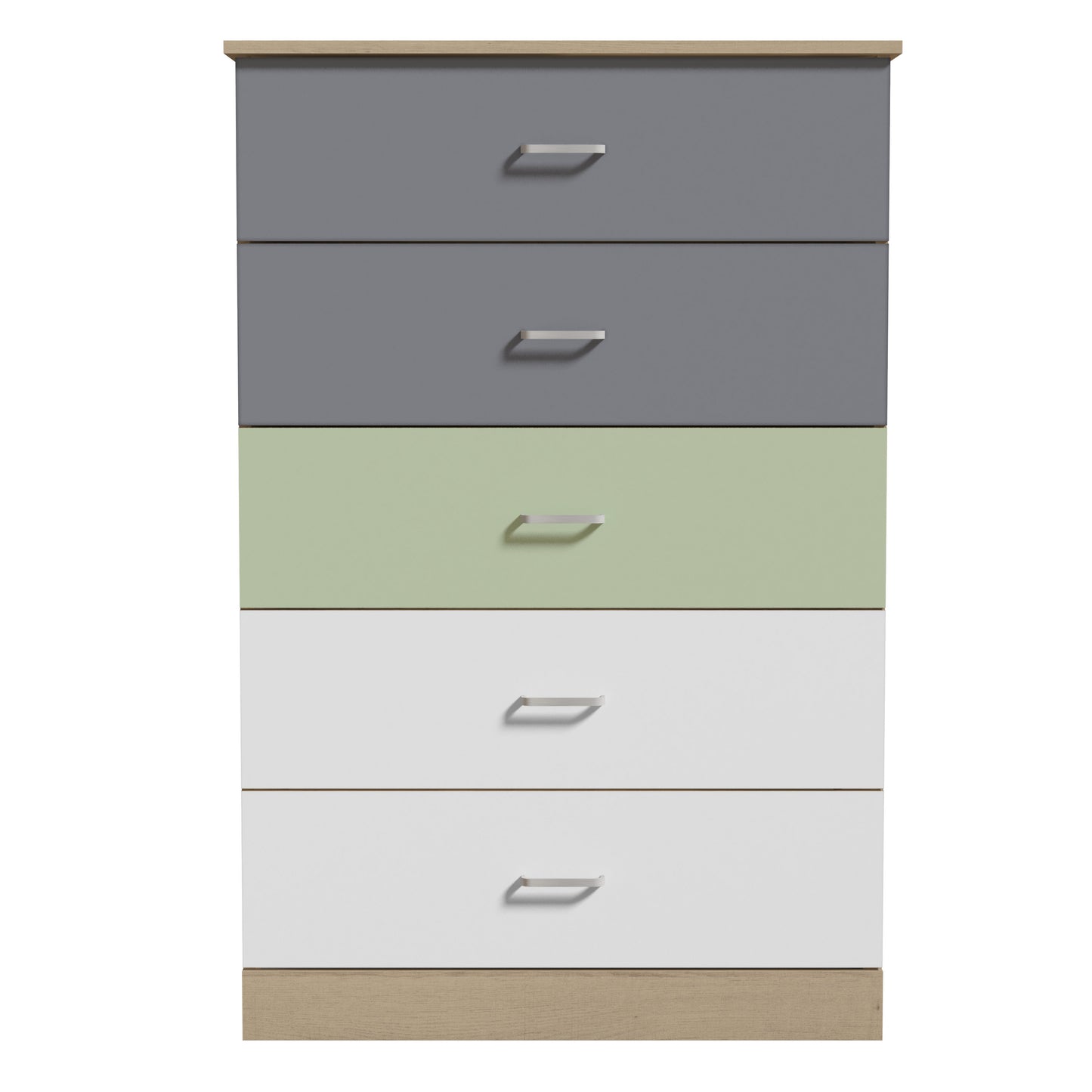 Galano 5-Drawer Dresser with Interlock Safety 31.3" W × 15.6" D × 47.2" H