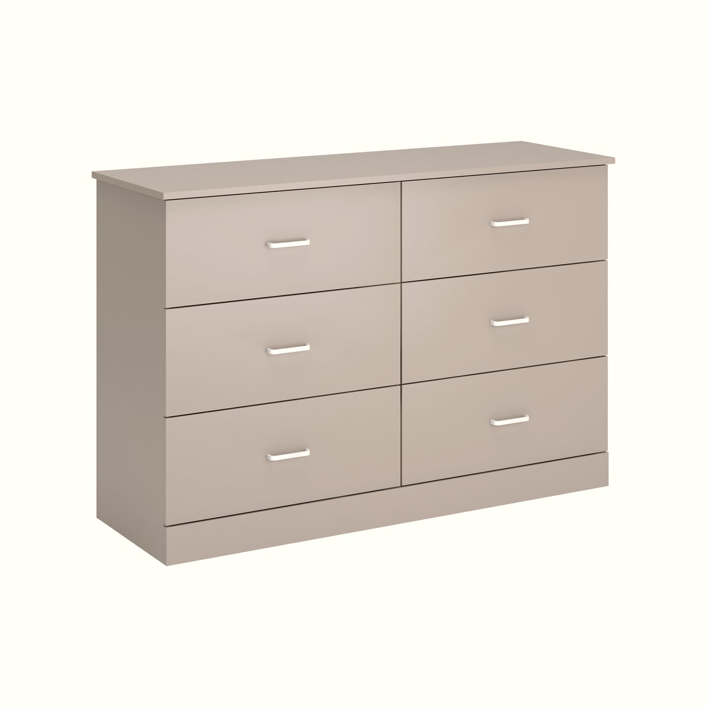 Galano 6-Drawer Double Dresser with Interlock Safety 47.0" W × 15.6" D × 31.7" H
