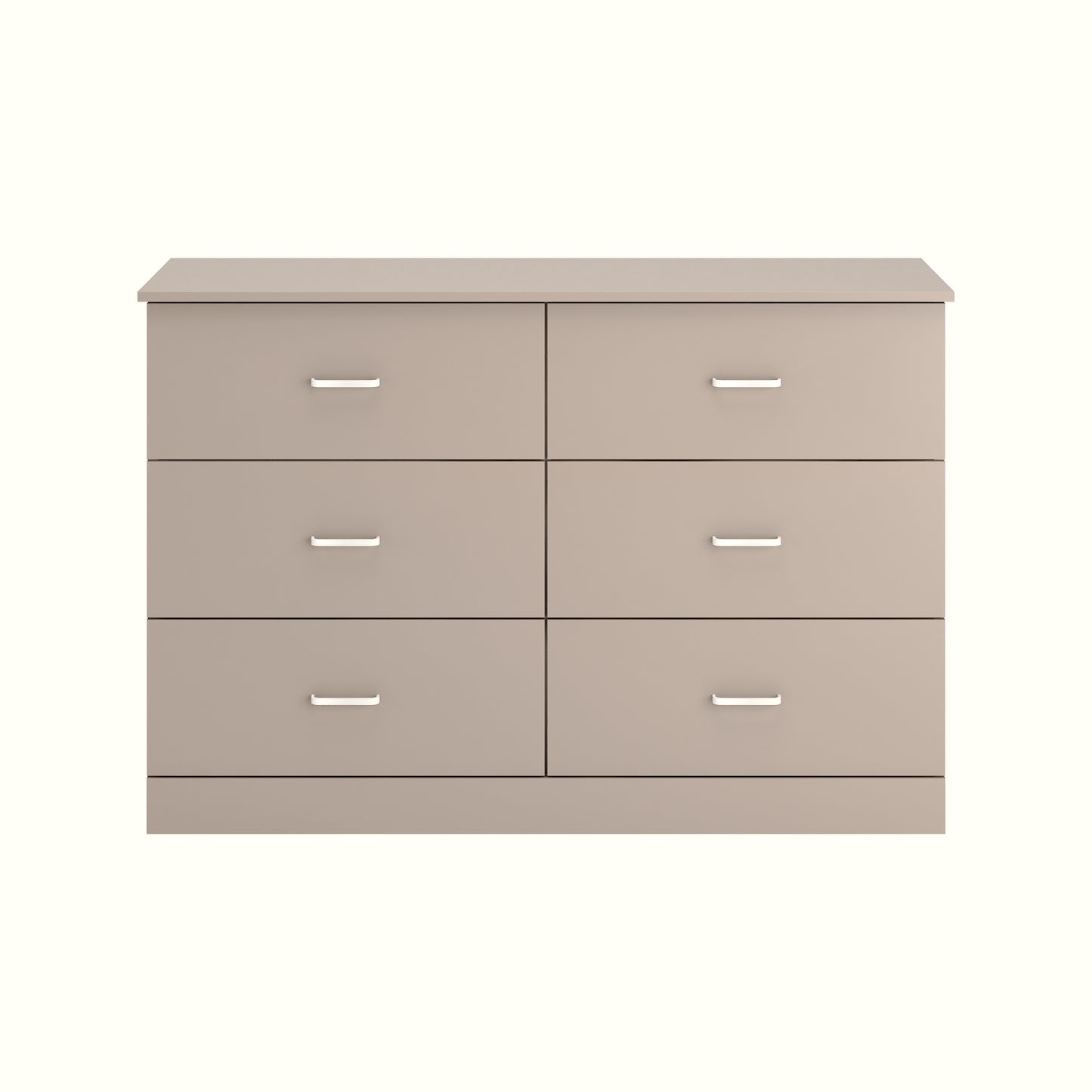 Galano 6-Drawer Double Dresser with Interlock Safety 47.0" W × 15.6" D × 31.7" H