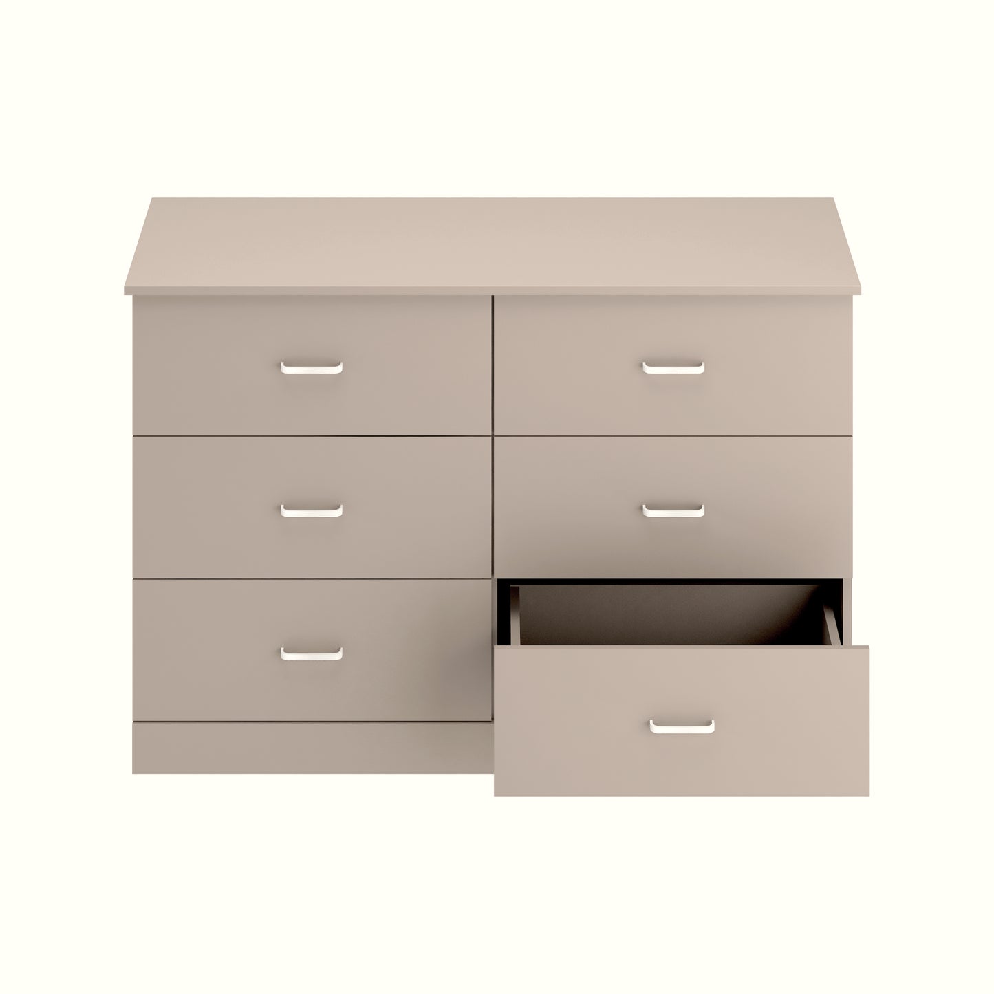 Galano 6-Drawer Double Dresser with Interlock Safety 47.0" W × 15.6" D × 31.7" H