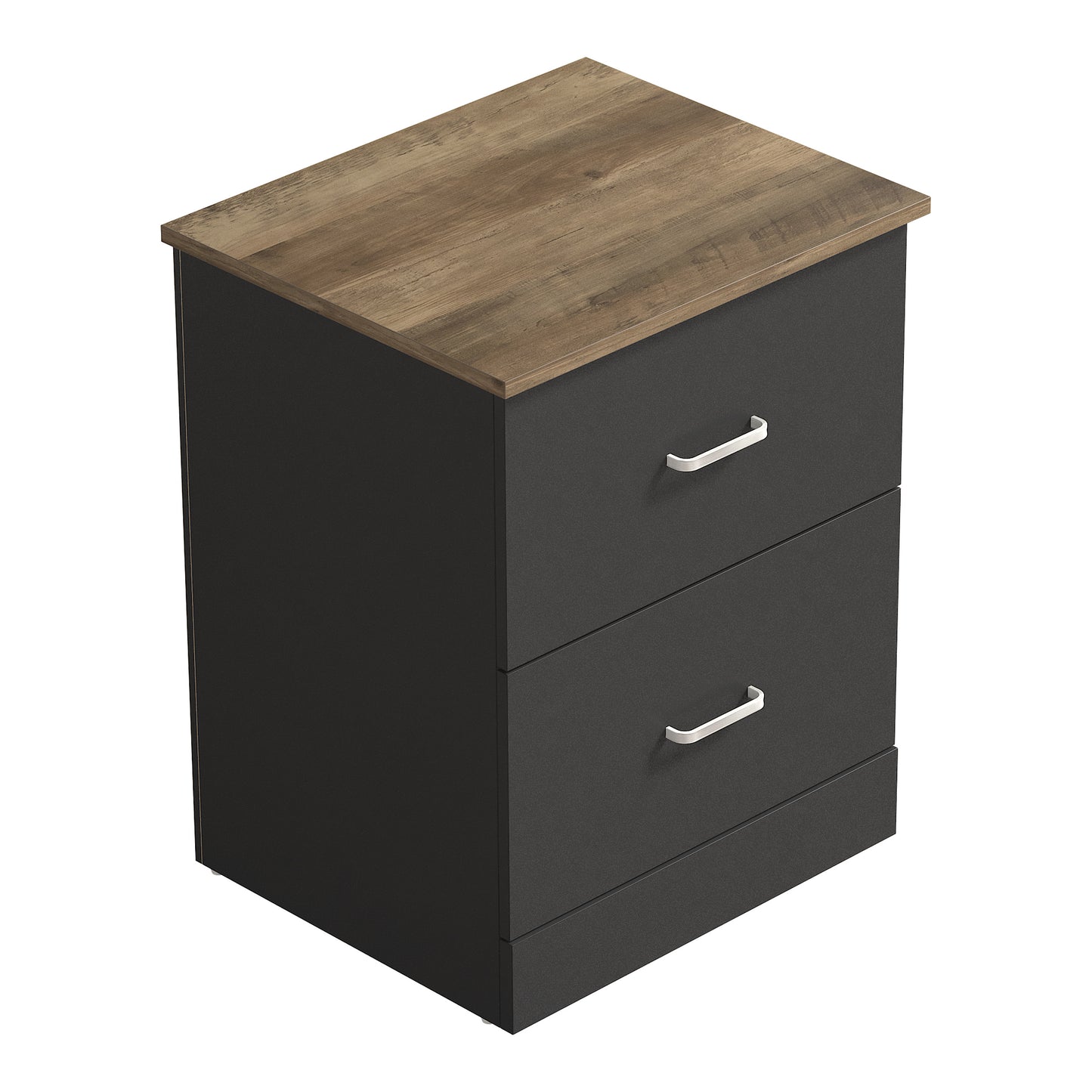 Galano 2-Drawer Nightstands with Storage 18.7" W × 15.7" D × 23.7" H