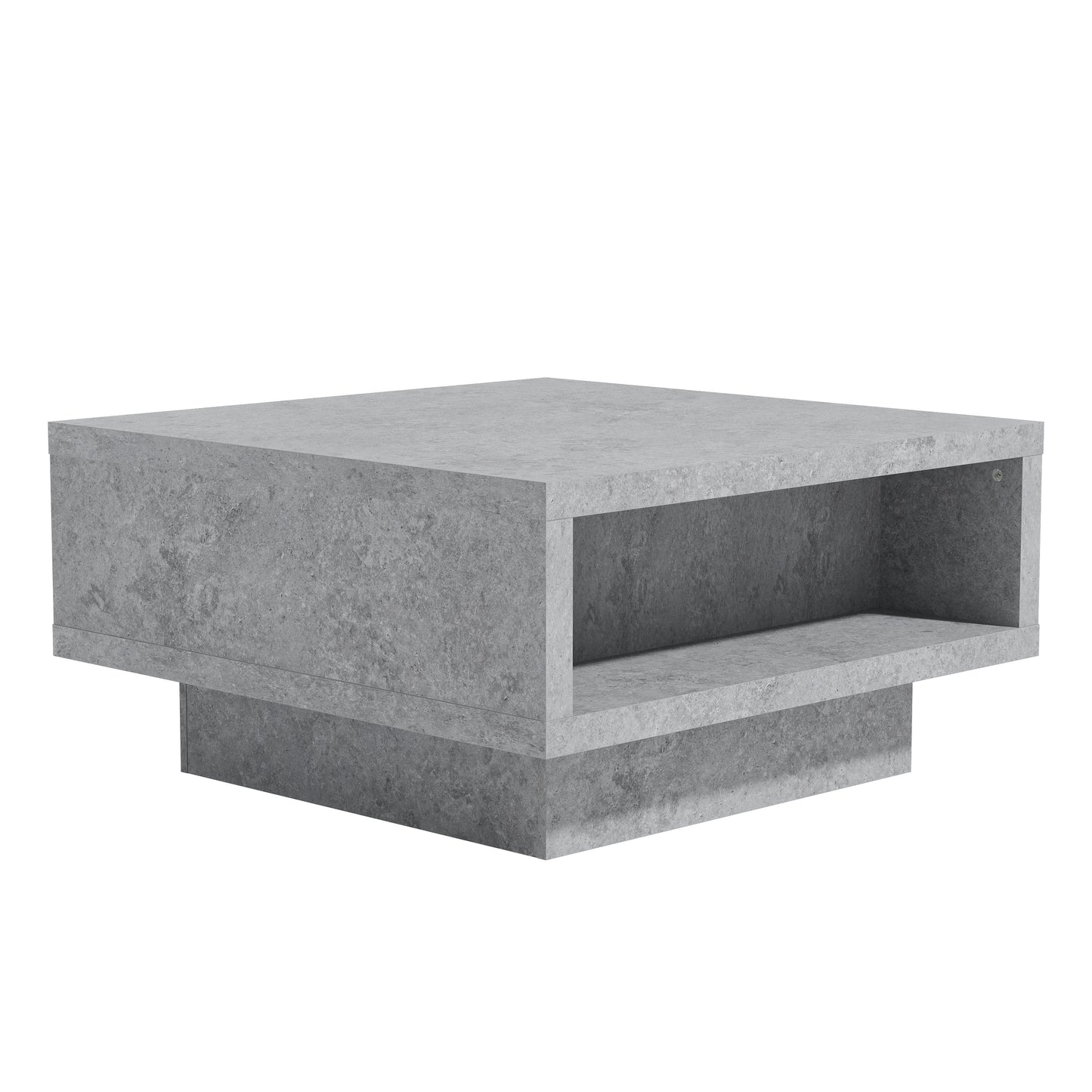 Galano Pedestal Coffee Table with Hidden Lift-Top Storage 31.5" W x 31.5" D x 16.0" H