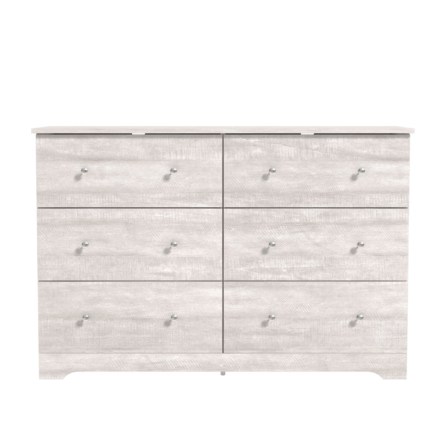 Galano 6-Drawer Double Dresser with Interlock Safety 47.0" W × 15.6" D × 31.7" H