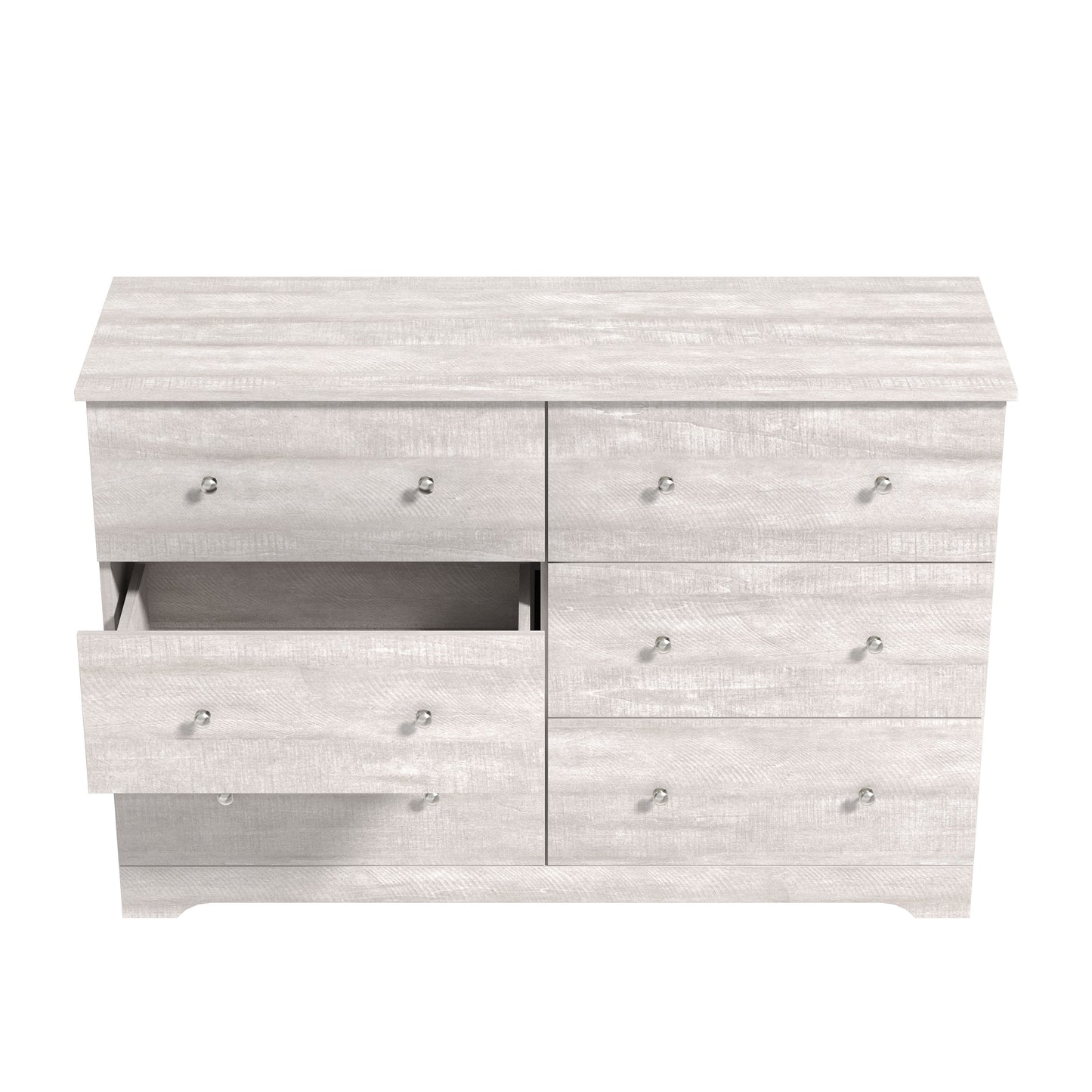 Galano 6-Drawer Double Dresser with Interlock Safety 47.0" W × 15.6" D × 31.7" H
