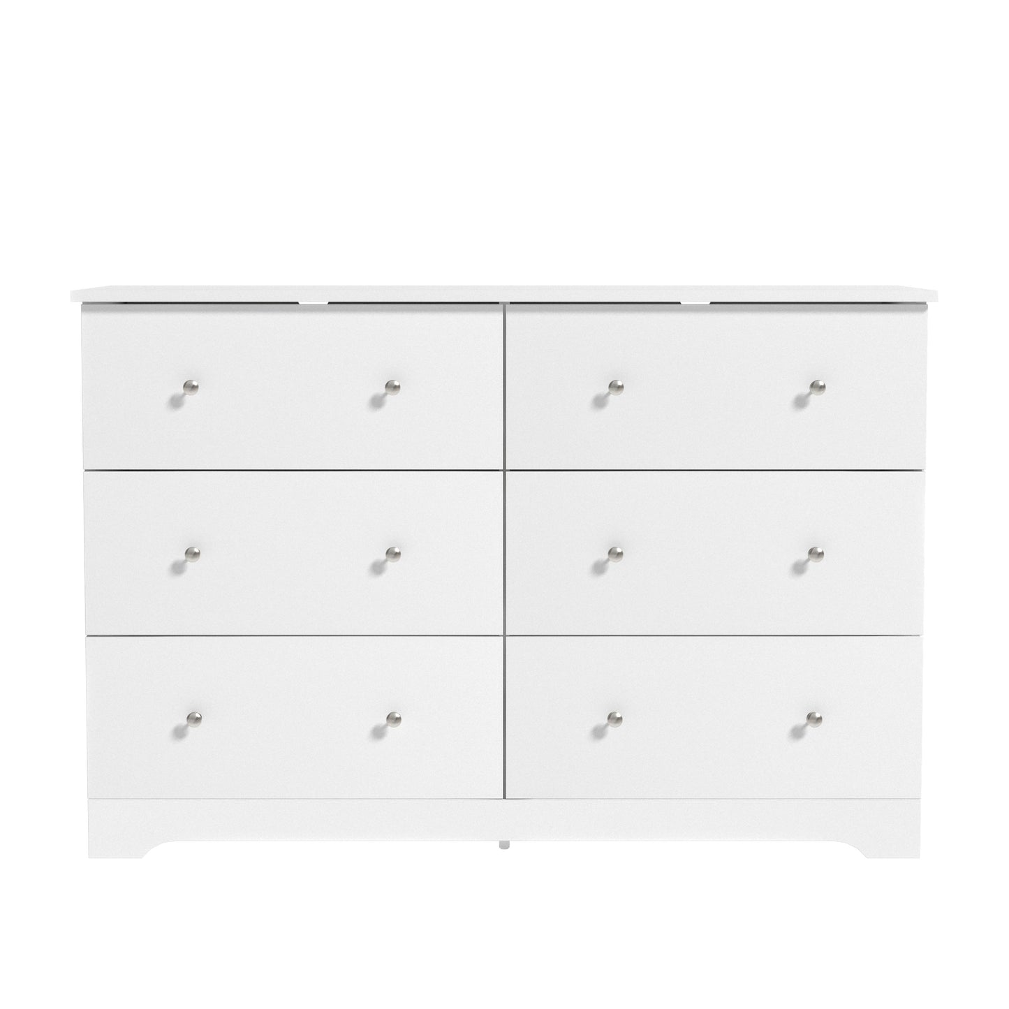 Galano 6-Drawer Double Dresser with Interlock Safety 47.0" W × 15.6" D × 31.7" H