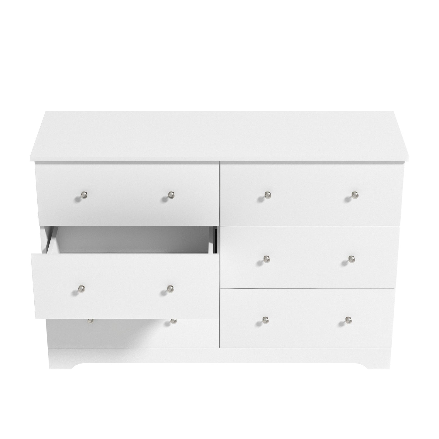 Galano 6-Drawer Double Dresser with Interlock Safety 47.0" W × 15.6" D × 31.7" H