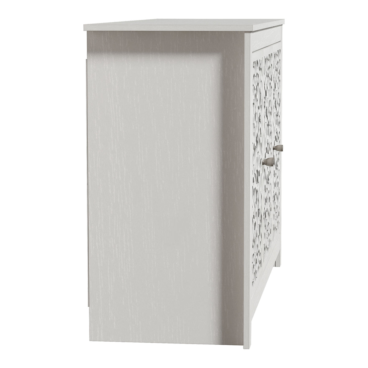 GALANO 44.3" 3-Door Sideboard with Adjustable Shelves and Cable Management