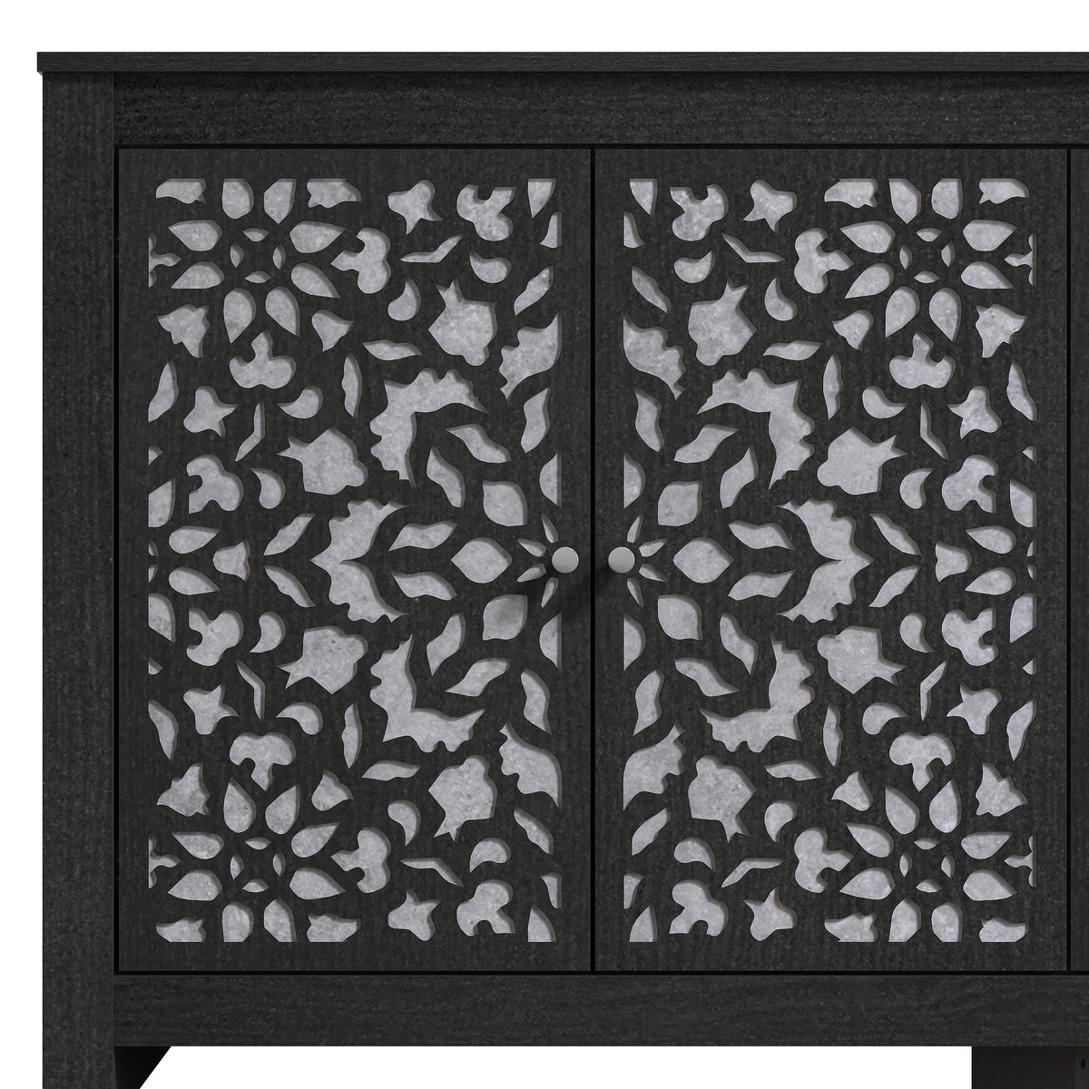 GALANO 58.4" Sideboard with 4 Doors and Adjustable Shelves
