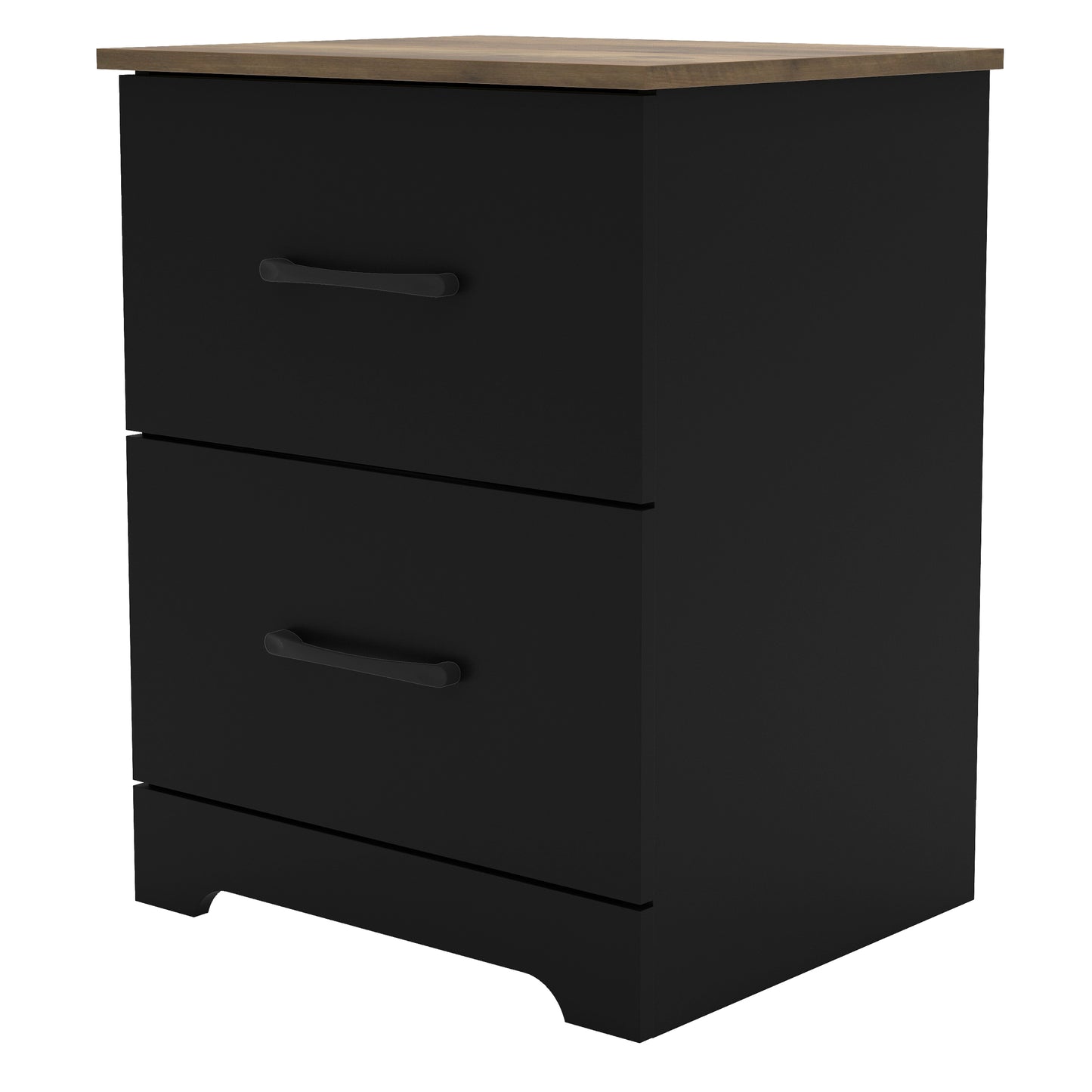 Galano 2-Drawer Nightstand with Storage 18.7" W × 15.7" D × 23.7" H