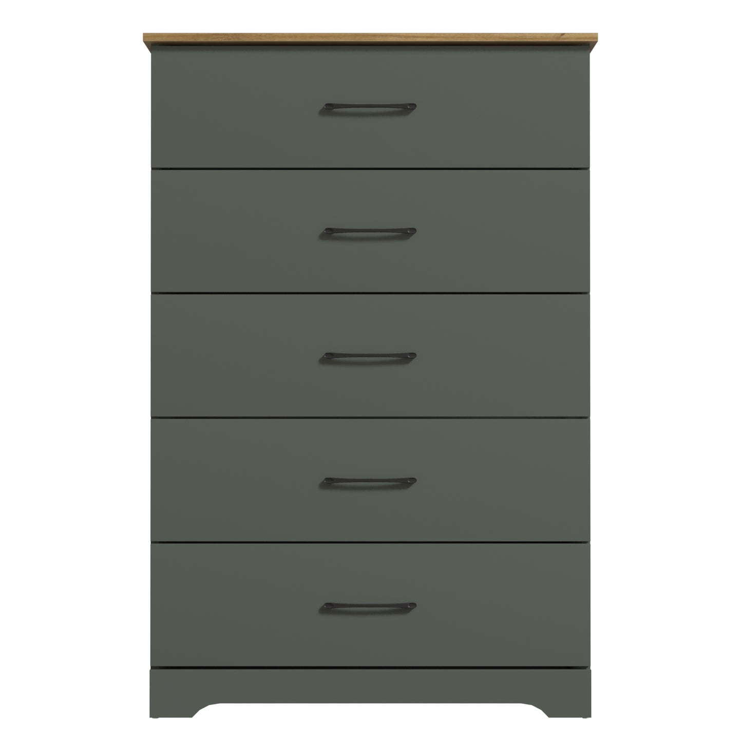 Galano 5-Drawer Dresser with Interlock Safety 31.5" W × 15.6" D × 47.2" H