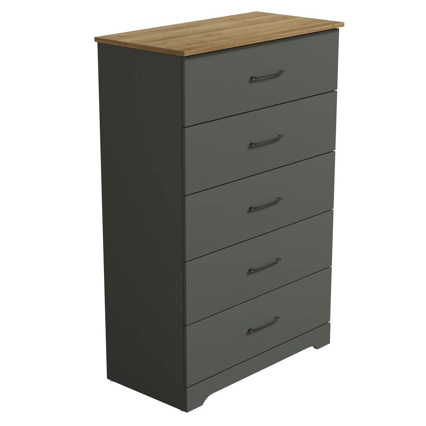 Galano 5-Drawer Dresser with Interlock Safety 31.5" W × 15.6" D × 47.2" H