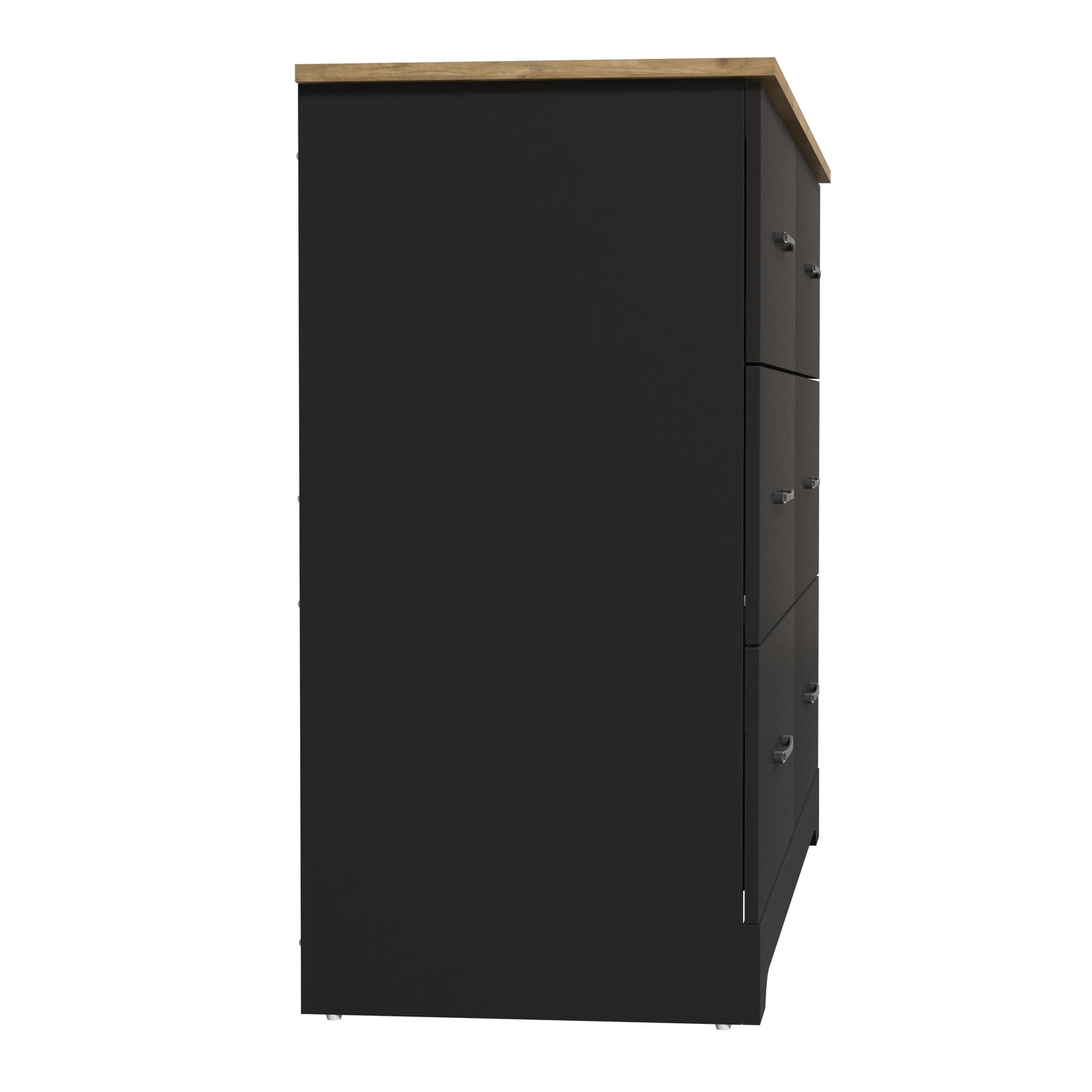 Galano 6 Drawer Dresser with Interlocking Drawers 47" W × 15.5" D × 31.7" H