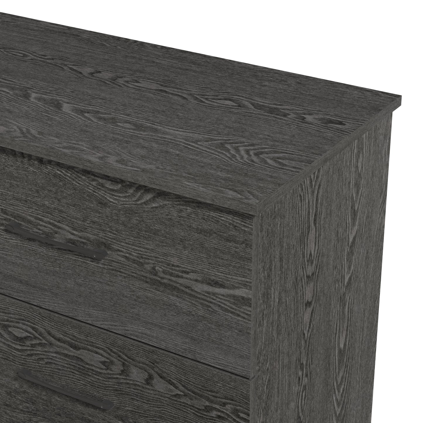 Galano 6 Drawer Dresser with Interlocking Drawers 47" W × 15.5" D × 31.7" H