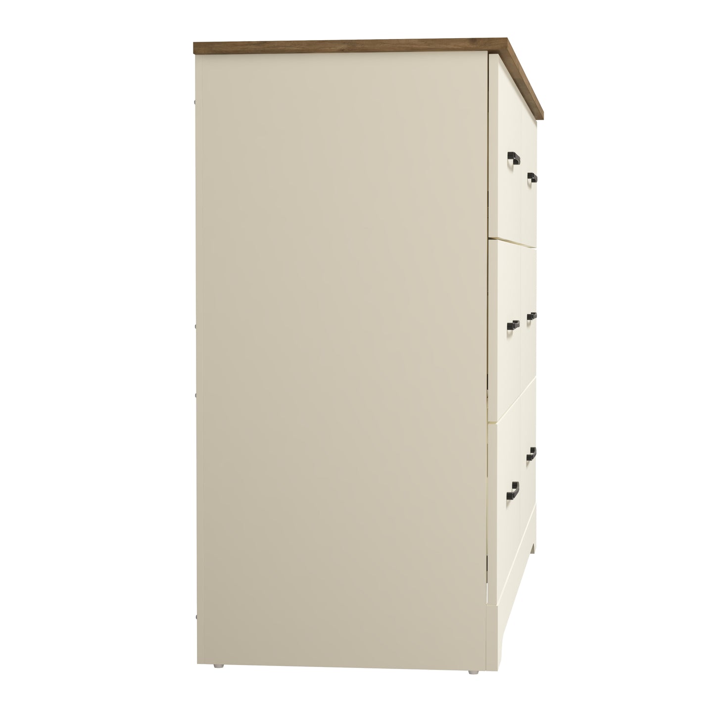 Galano 6 Drawer Dresser with Interlocking Drawers 47" W × 15.5" D × 31.7" H