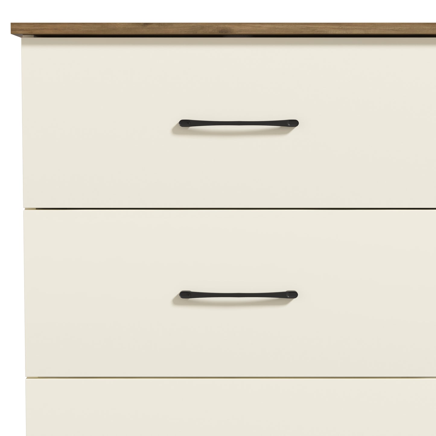 Galano 6 Drawer Dresser with Interlocking Drawers 47" W × 15.5" D × 31.7" H