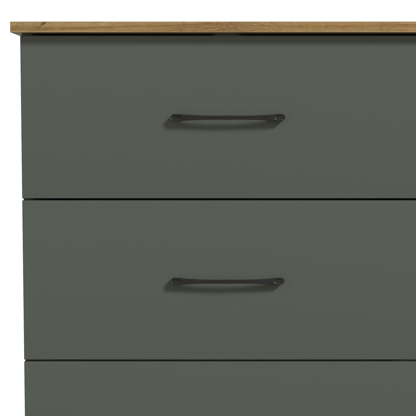 Galano 6 Drawer Dresser with Interlocking Drawers 47" W × 15.5" D × 31.7" H