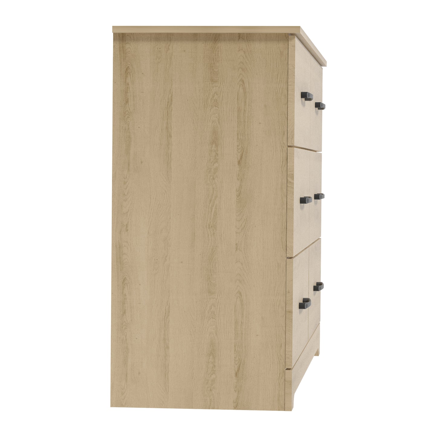 Galano 6 Drawer Dresser with Interlocking Drawers 47" W × 15.5" D × 31.7" H