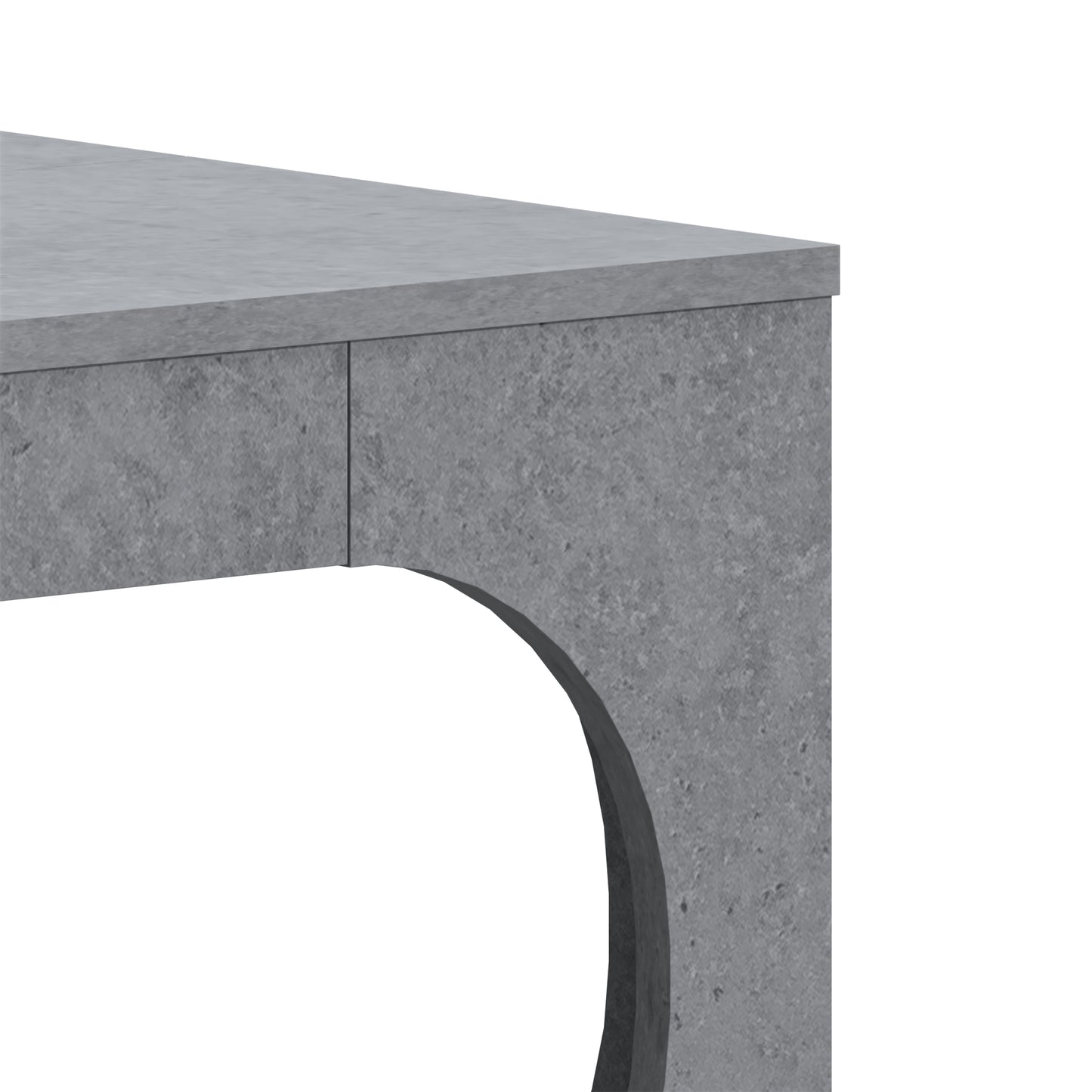 Galano Modern Coffee Table with Open Storage Shelf 34.8" W x 34.8" D x 16.1" H