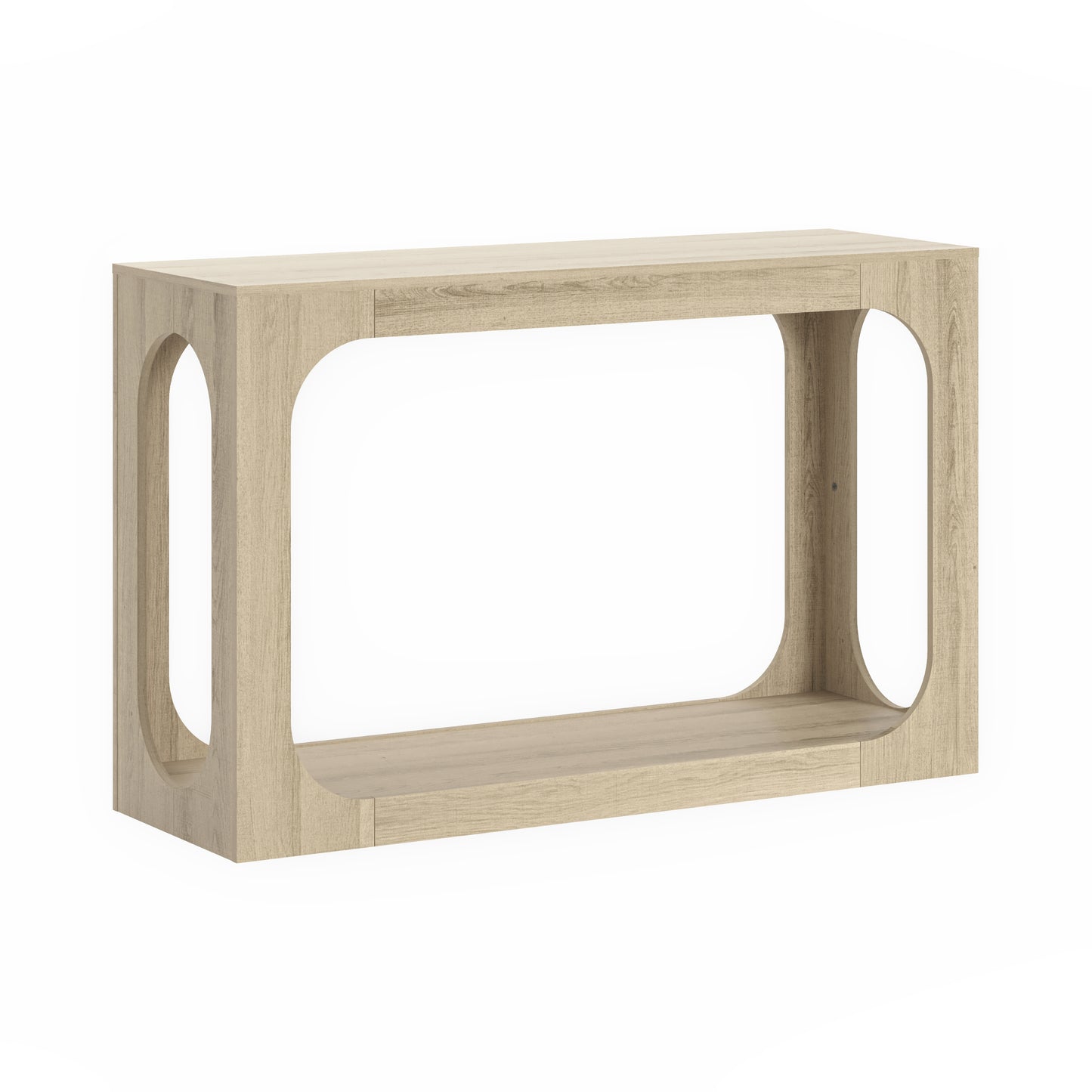 Galano Console Table with Two-Tier Open Shelf 47" W x 15.6" D x 30" H