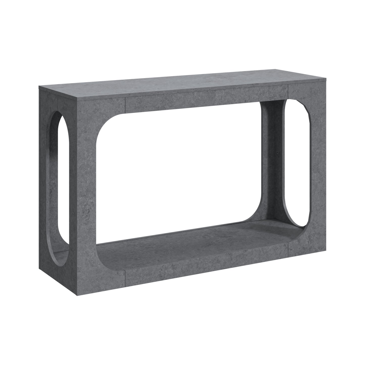 Galano Console Table with Two-Tier Open Shelf 47" W x 15.6" D x 30" H