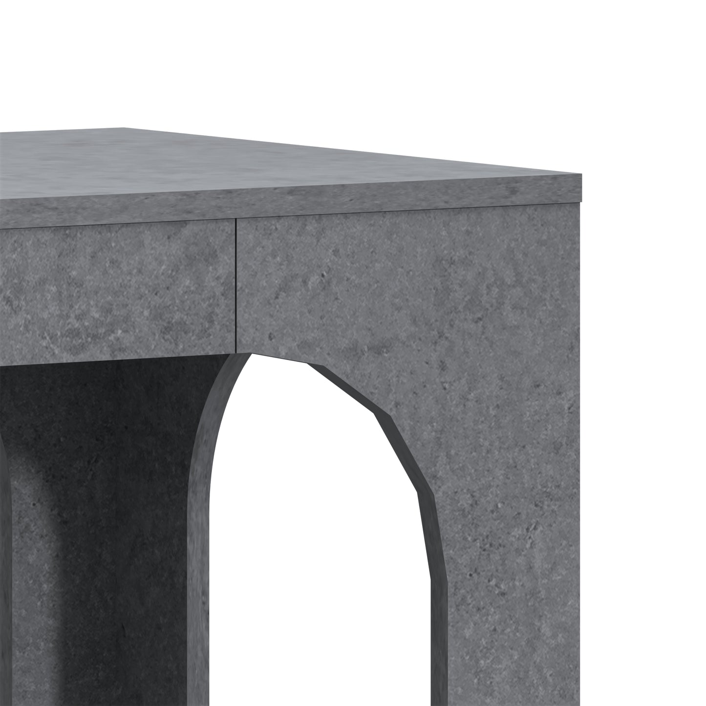 Galano Console Table with Two-Tier Open Shelf 47" W x 15.6" D x 30" H