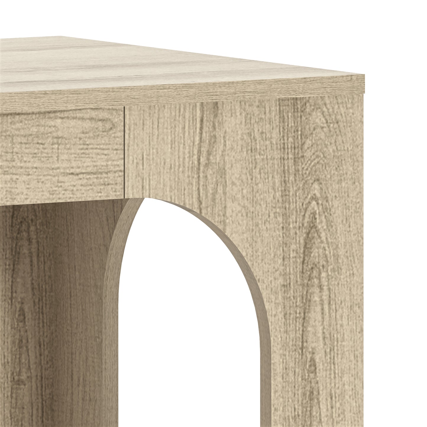 Galano Console Table with Two-Tier Open Shelf 47" W x 15.6" D x 30" H